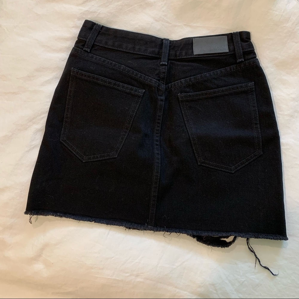 ✨ LF CARMAR JEAN CUTOUT SKIRT ✨ - Picture 6 of 7